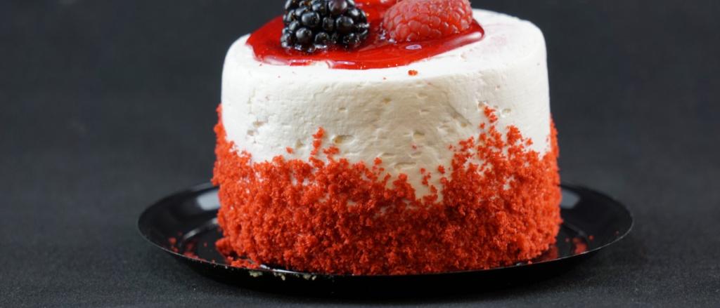 gâteau velours rouge